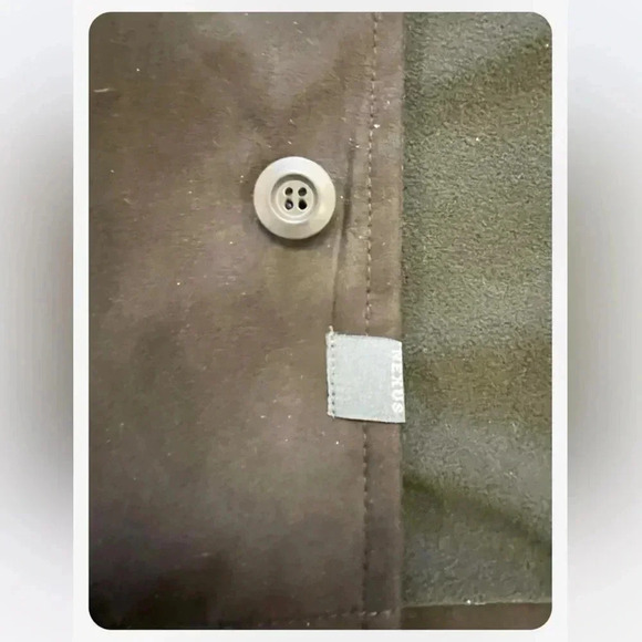 Nexus Apparel Brown Faux Suede Lined Jacket Size Small - Picture 11 of 14